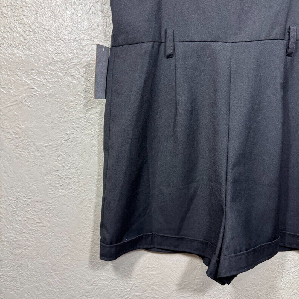 Vtg Y2K 90s Justify Romper Lg Cargo Utility Gothic Emo Street Grunge Deadstock - Picture 9 of 14